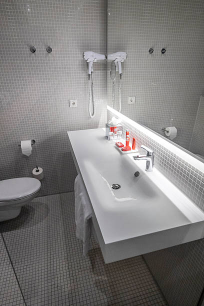 istock Hotel Bathroom Amenities Setup 2227913375