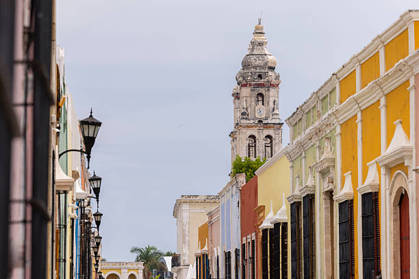 istock Colonial Campeche Mexico Buildings 2227921593