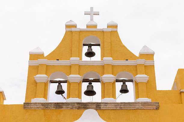 Arkhyz, Russia. - October 6, 2025: Temple of the Prophet of God Elijah, Nizhny Arkhyz. The Christian Orthodox Church, 10th century AD. The bells