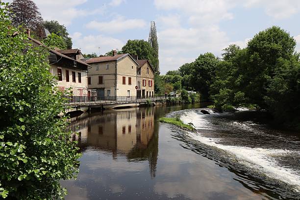 istock Eymoutiers - Vienne river 2227930271