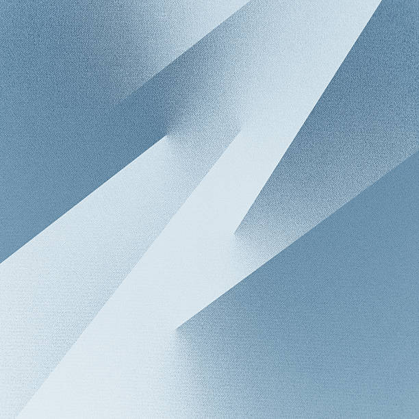 istock Light pastel soft pale dusty gray blue silver white abstract pattern background. Geometric. Line stripe angle facet triangle fold. Color gradient. Noise grain. Business, tech. 2227940859