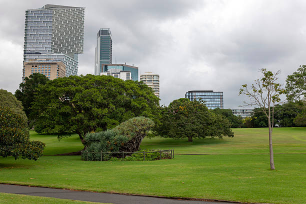 Central Park and CBD, Sydney, Australia