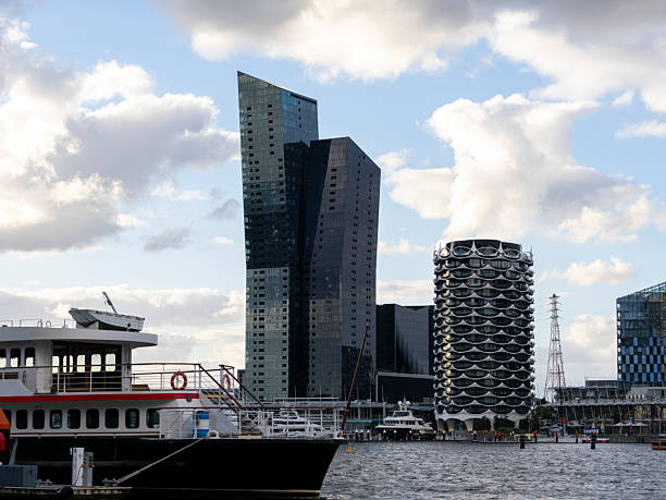 istock Docklands waterfront in Melbourne, Australia 2227942115