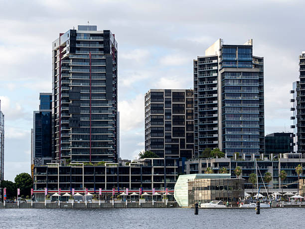 istock Docklands waterfront in Melbourne, Australia 2227943443