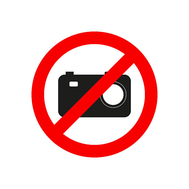 istock Prohibited photography symbol a clear warning against capturing images in sensitive areas 2227946985