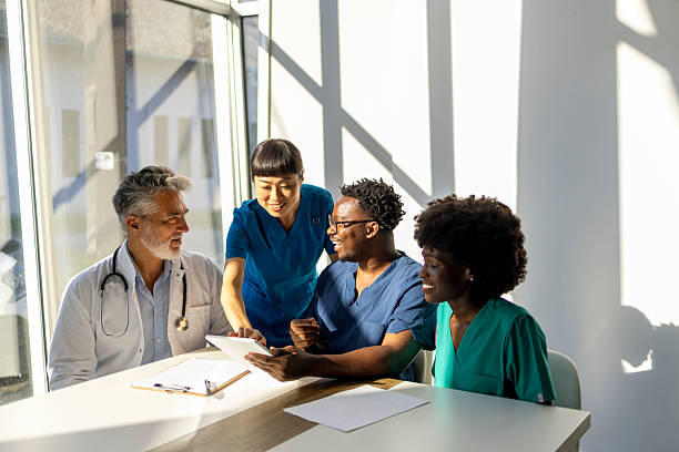 istock Medical Team Collaboration in a Bright Office Environment 2227947815