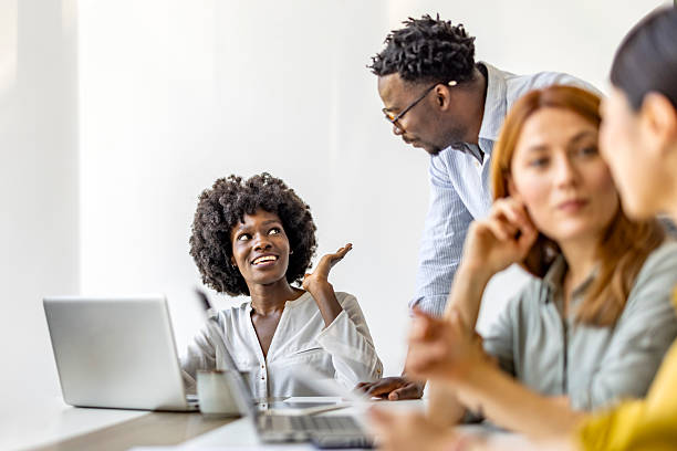 istock Diverse Team Collaborating on a Project in a Modern Office 2227949428