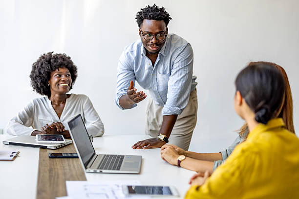 istock Diverse Team Engaged in a Productive Business Meeting 2227949452