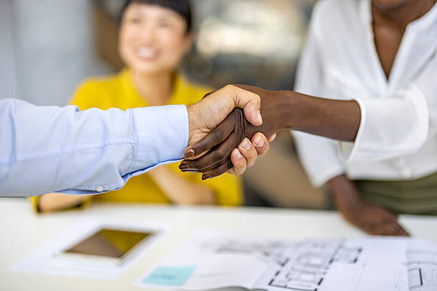 istock Professional Handshake in Modern Business Meeting Setting 2227949476