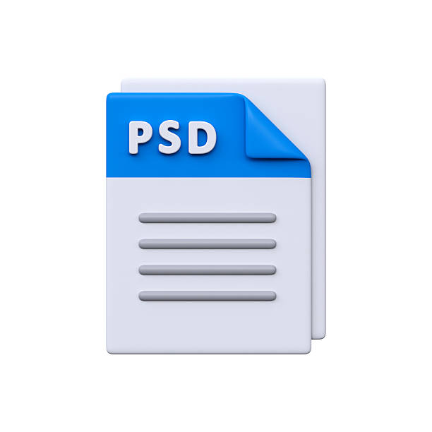 istock PSD file, format, 3D icon. Layered image used for graphic design, photo editing, and visual composition. 2227950343