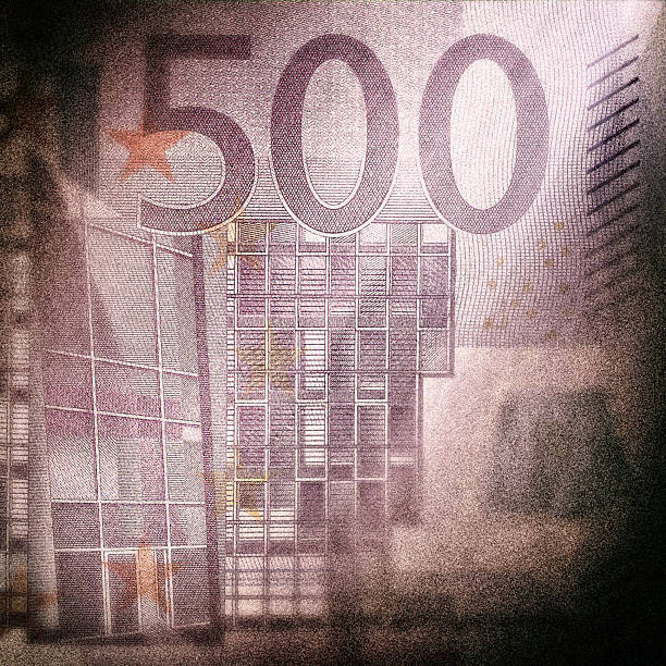 Conceptual European Union Paper Currency Euro