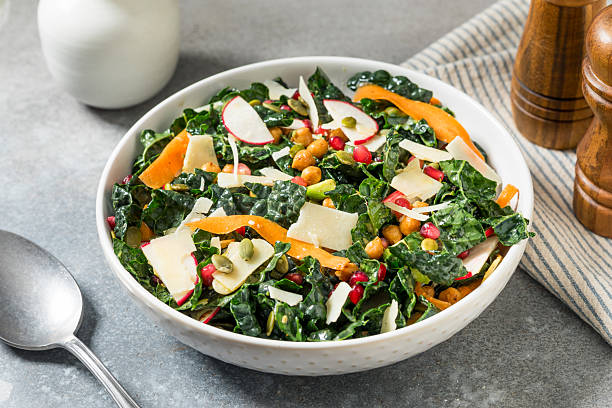 istock Healthy Homemade Fresh Kale Salad 2227964041