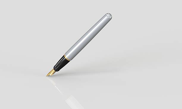 istock an elegant gold and silver pen isolated 2227967926