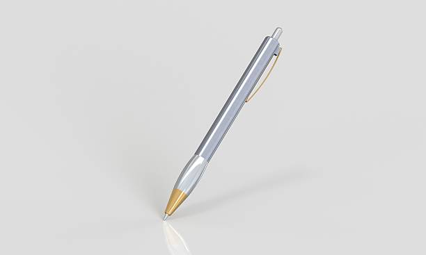istock an elegant gold and silver pen isolated 2227967928