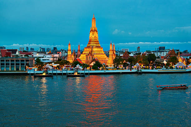 istock Wat Arun Illuminated at Dusk, Bangkok, Thailand 2227969355