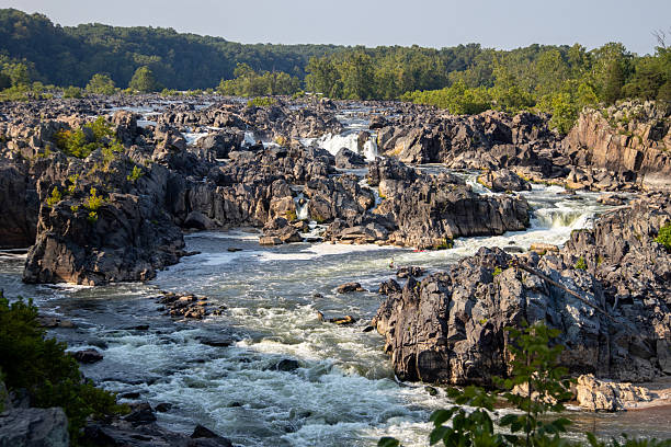 istock Rocky River Rapids in Forested Landscape Great Falls 2227971175