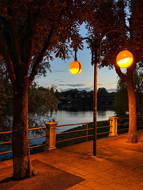 Sesto Calende - Lake Maggiore by night