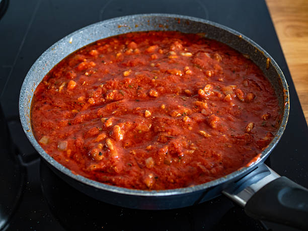 istock Cooking bolognese sauce in frying pan 2227975488