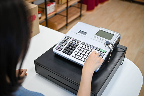 Digital cash register designed for fast billing and seamless store operations.