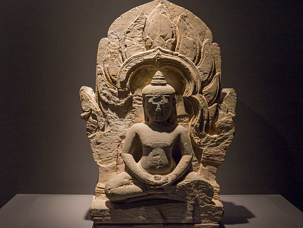 istock Buddha statue in thai museum, Bangkok, Thailand. 2227982531