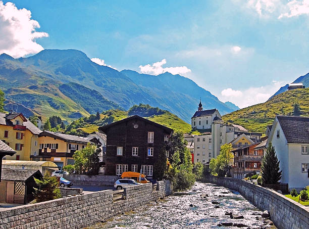 istock Andermatt and river Reuss Switzerland 2227982675