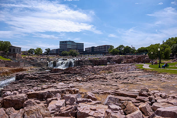 istock Falls Park, South Dakota in June 2227986611