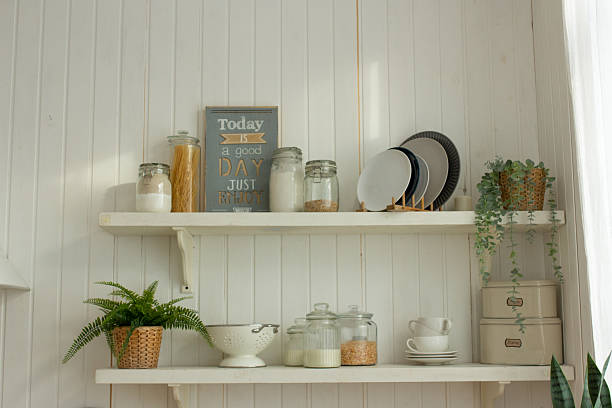 istock Cozy kitchen in light home interior with pastel colors 2227990593