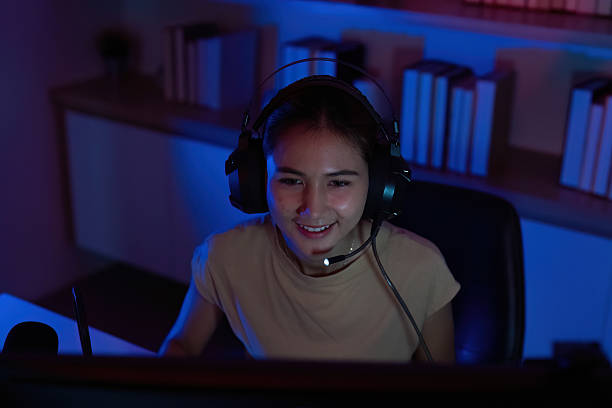 istock Focused Gamer Enjoying a Gaming Session 2227992869