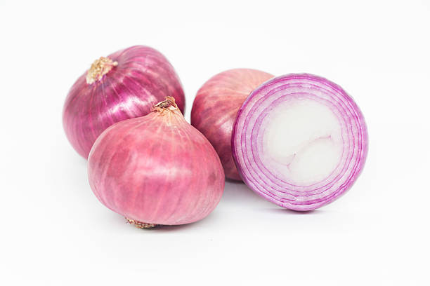 istock whole and slice Onion, isolated on white background. 2227995928