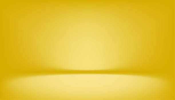 istock Yellow Background for Autumn banner,Yellow Amber Haze wall room studio with shadow on empty floor for product display.Vector Bright color minimalis soft light,Spring Summer design for 2026 trends 2227997163