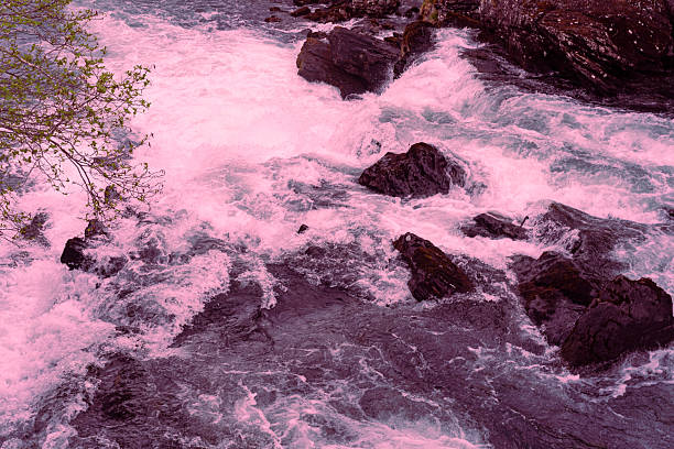 Olden - Norway - May 17 - 2023 - River and mountains