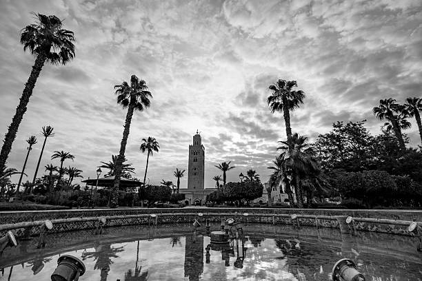 Koutoubia Mosque at Medina District in Marrakesh, Morocco