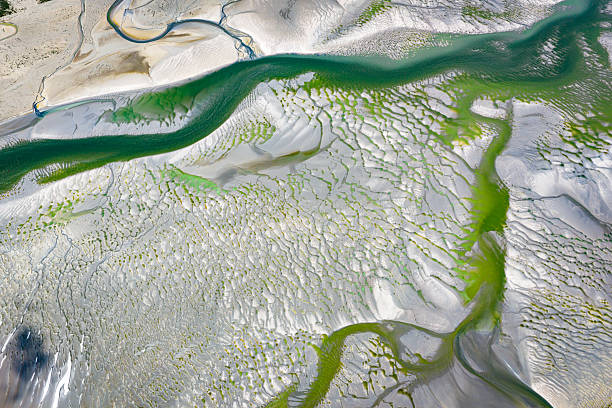 istock Bay of Somme at low Tide from above 2228001314