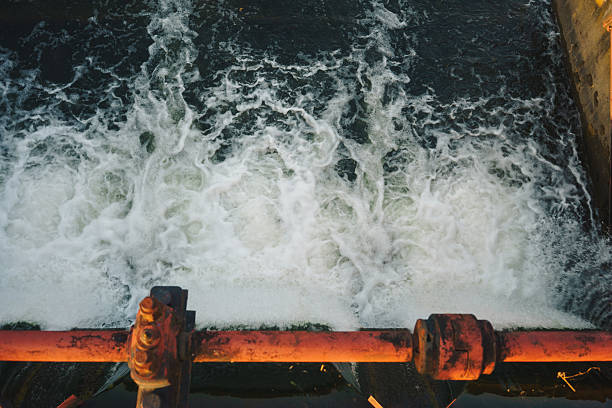 istock View from the dam to the water 2228022859