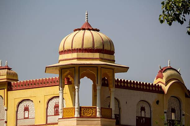 istock Traditional Indian architecture with a dome and intricate designs. 2228023936