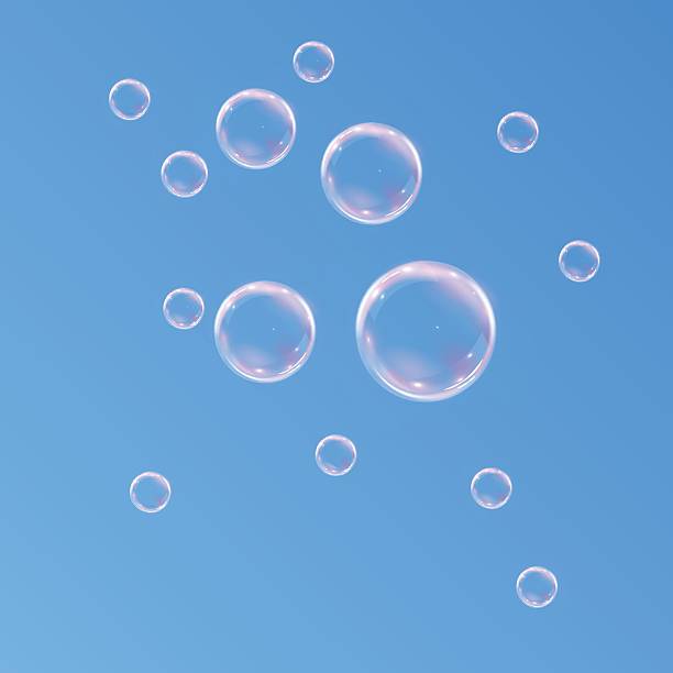 istock Soap Bubbles are located on a transparent background . Collection of realistic bubbles, 3D soap balloon. Foam, powder, Png, soap, detergen, Vector flying bubbles. 2228032203