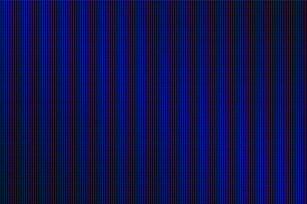 istock Blue, green and red LEDs on a TV screen. Close-up. RGB background on screen. vector illustration 2228044803