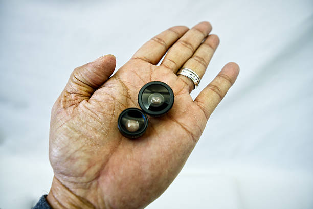 Special camera lenses for cell phones