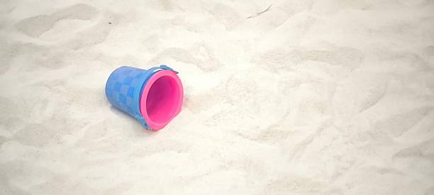 Sandbox toy in the sand