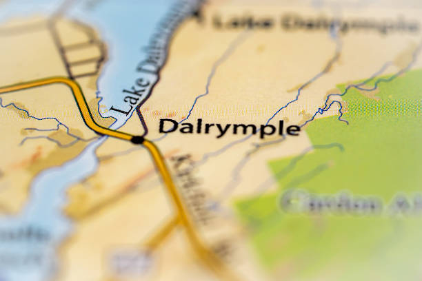Dalrymple, Ontario, Canada highlighted on a world map.