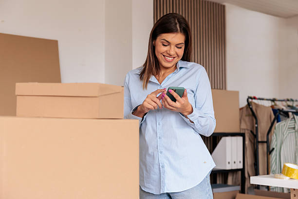 istock Female Entrepreneur Managing Orders at Home 2228057249