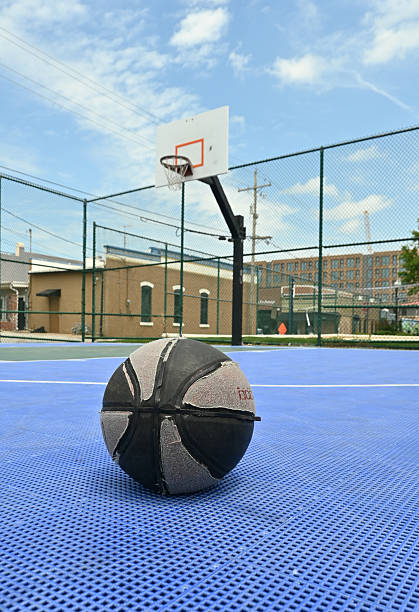 istock Basketball in playground 2228058782