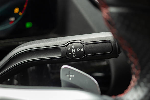 istock Automatic transmission gear stick of luxury car 2228061902