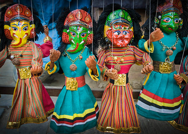 istock Traditional Nepalese marionettes 2228063280