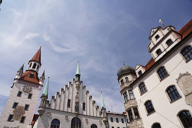 One of the most striking buildings in the historic centre of Passau on the Danube is the Old Town Hall.