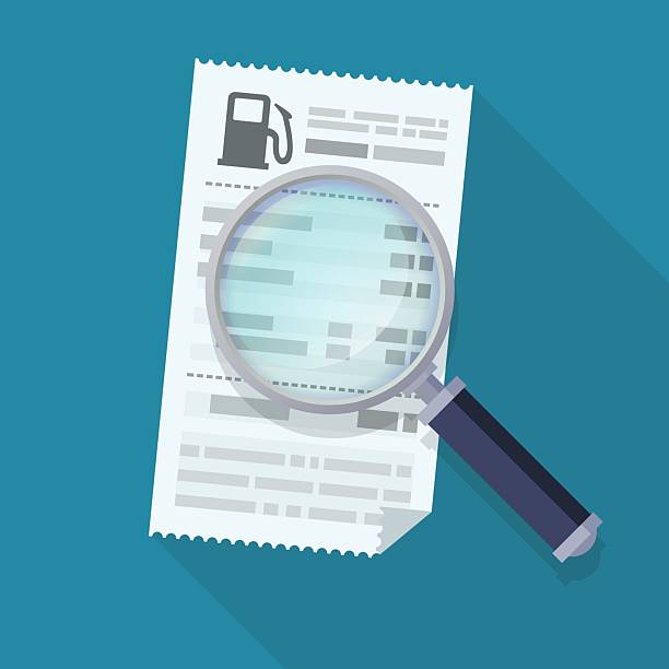 Searching files and documents concept on digital display