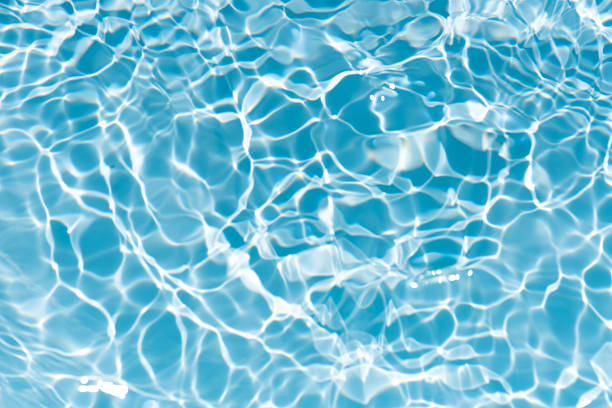 istock Blue water with ripples on the surface. Defocus blurred transparent blue colored clear calm water surface texture with splashes and bubbles. Water waves with shining pattern texture background. 2228098794