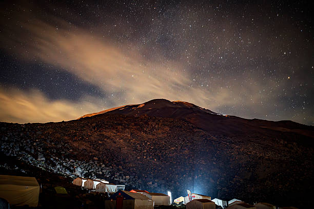 istock Milky Way and Night Stars from Mount Ararat 2228111398