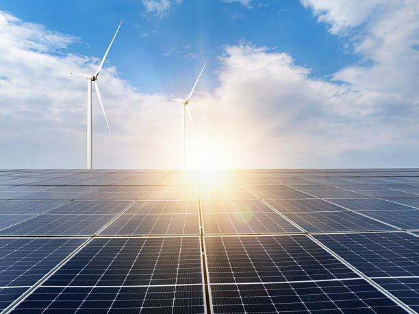 istock Solar Photovoltaic Panels, Windmills 2228138589