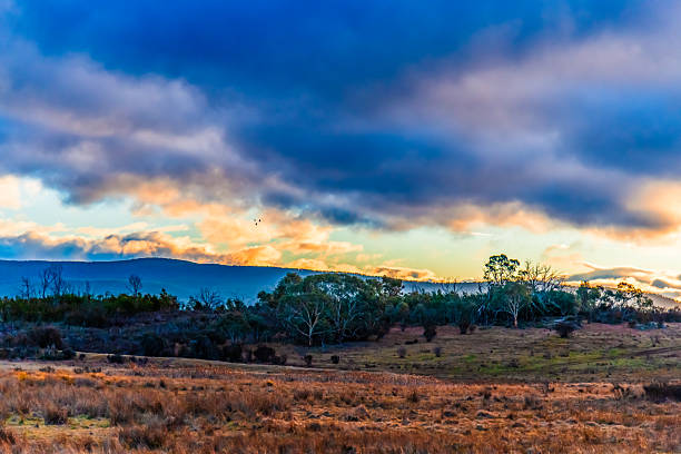istock Sunset views over the countryside near Braidwood 2228144015